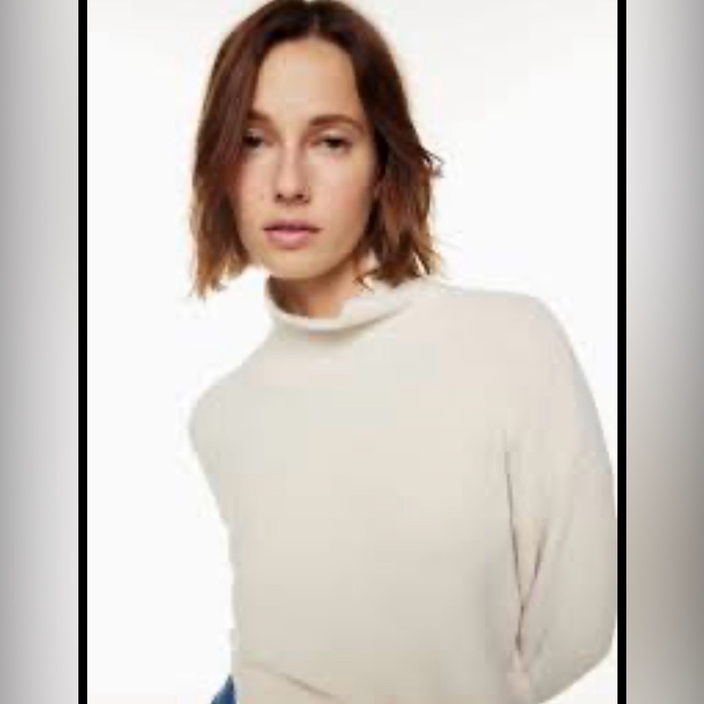 Aritzia Wilfred Free Hush Knit Turtleneck Sweater